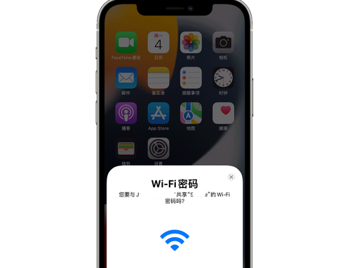 天等苹果15维修店分享iPhone15如何共享Wi-Fi密码 